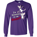 T-Shirts Purple / S Singing In The Brain Men's Long Sleeve T-Shirt