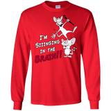 T-Shirts Red / S Singing In The Brain Men's Long Sleeve T-Shirt