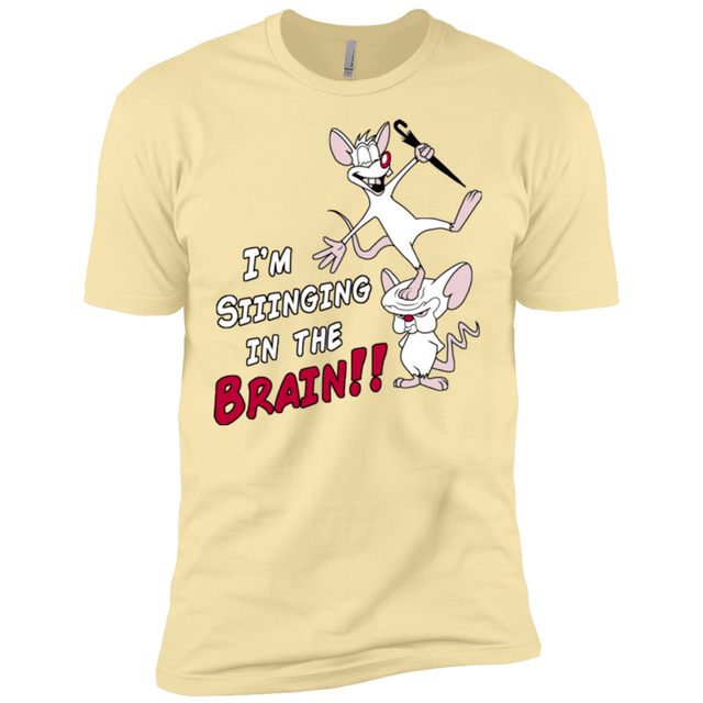 T-Shirts Banana Cream / X-Small Singing In The Brain Men's Premium T-Shirt