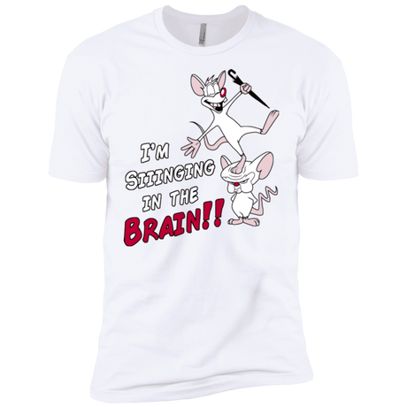 T-Shirts White / X-Small Singing In The Brain Men's Premium T-Shirt