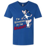 T-Shirts Royal / X-Small Singing In The Brain Men's Premium V-Neck