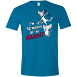 T-Shirts Antique Sapphire / S Singing In The Brain Men's Semi-Fitted Softstyle