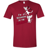 T-Shirts Cardinal Red / S Singing In The Brain Men's Semi-Fitted Softstyle
