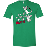 T-Shirts Heather Irish Green / S Singing In The Brain Men's Semi-Fitted Softstyle