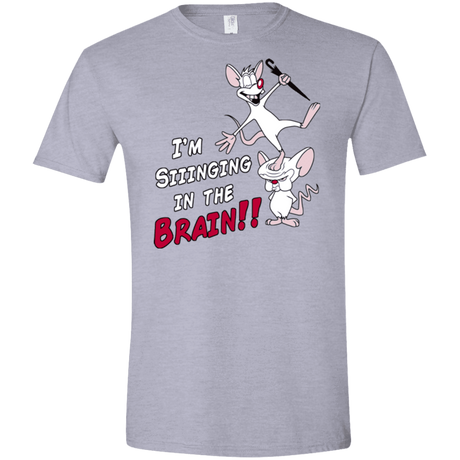 T-Shirts Sport Grey / X-Small Singing In The Brain Men's Semi-Fitted Softstyle