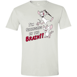 T-Shirts White / X-Small Singing In The Brain Men's Semi-Fitted Softstyle