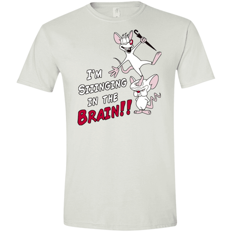 T-Shirts White / X-Small Singing In The Brain Men's Semi-Fitted Softstyle