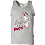 T-Shirts Ash / S Singing In The Brain Men's Tank Top