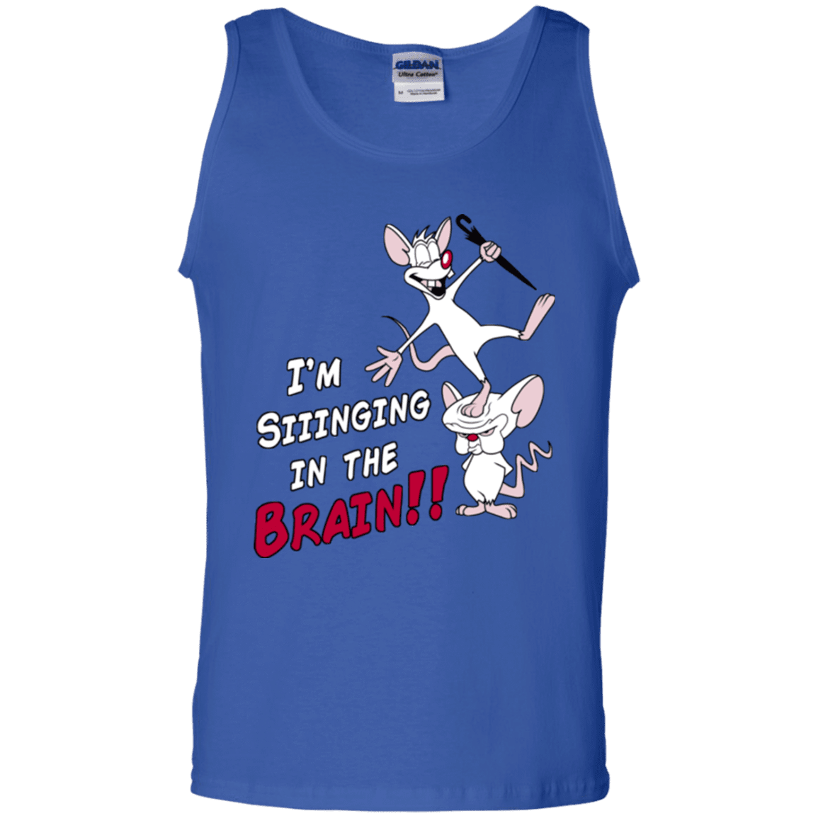 T-Shirts Royal / S Singing In The Brain Men's Tank Top