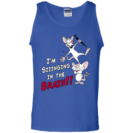 T-Shirts Royal / S Singing In The Brain Men's Tank Top