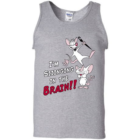 T-Shirts Sport Grey / S Singing In The Brain Men's Tank Top