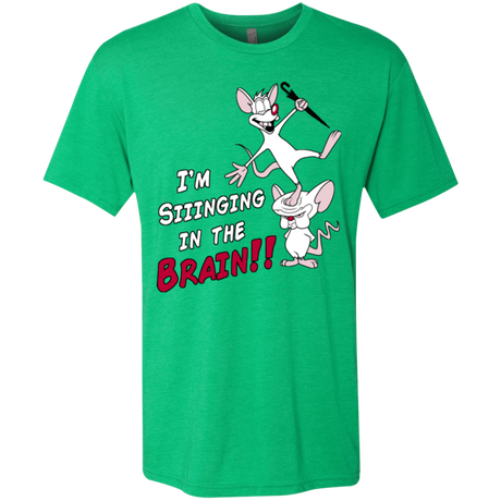 T-Shirts Envy / S Singing In The Brain Men's Triblend T-Shirt