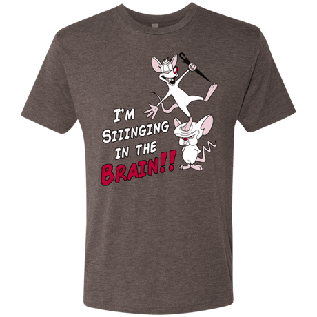 T-Shirts Macchiato / S Singing In The Brain Men's Triblend T-Shirt