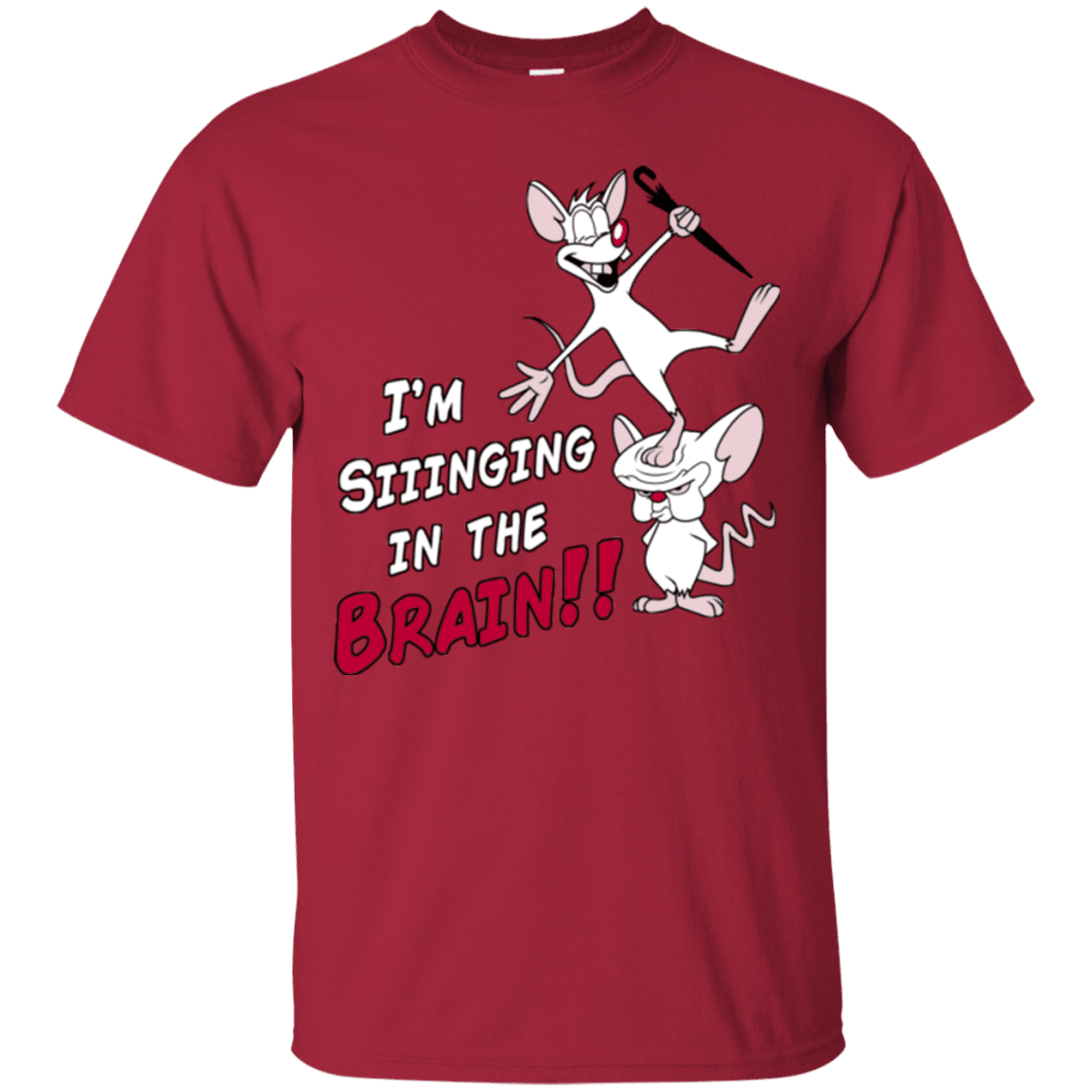 T-Shirts Cardinal / S Singing In The Brain T-Shirt