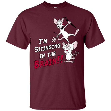 T-Shirts Maroon / S Singing In The Brain T-Shirt