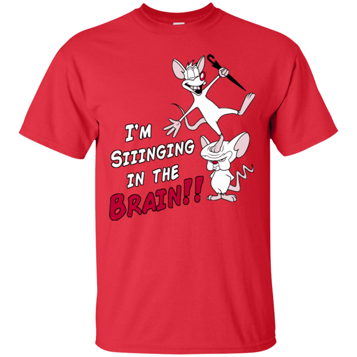T-Shirts Red / S Singing In The Brain T-Shirt