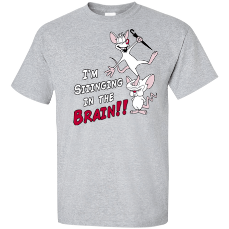 T-Shirts Sport Grey / XLT Singing In The Brain Tall T-Shirt