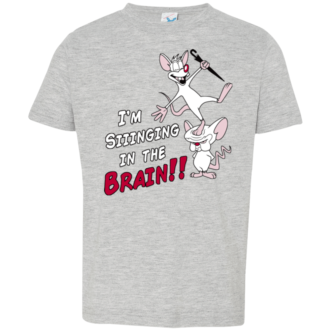 T-Shirts Heather Grey / 2T Singing In The Brain Toddler Premium T-Shirt