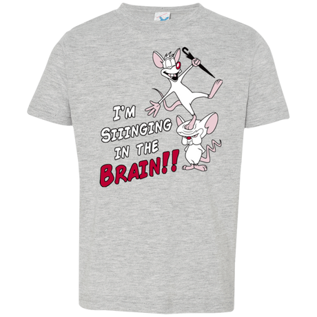 T-Shirts Heather Grey / 2T Singing In The Brain Toddler Premium T-Shirt