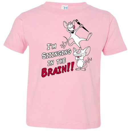 T-Shirts Pink / 2T Singing In The Brain Toddler Premium T-Shirt