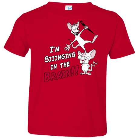 T-Shirts Red / 2T Singing In The Brain Toddler Premium T-Shirt