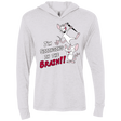 T-Shirts Heather White / X-Small Singing In The Brain Triblend Long Sleeve Hoodie Tee