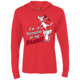 T-Shirts Vintage Red / X-Small Singing In The Brain Triblend Long Sleeve Hoodie Tee