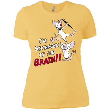 T-Shirts Banana Cream/ / X-Small Singing In The Brain Women's Premium T-Shirt