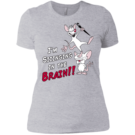 T-Shirts Heather Grey / X-Small Singing In The Brain Women's Premium T-Shirt