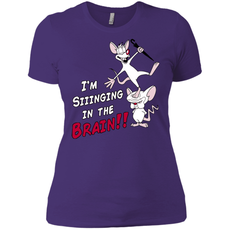 T-Shirts Purple Rush/ / X-Small Singing In The Brain Women's Premium T-Shirt