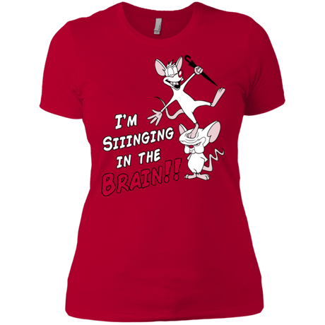 T-Shirts Red / X-Small Singing In The Brain Women's Premium T-Shirt