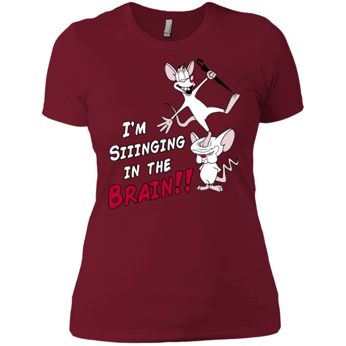 T-Shirts Scarlet / X-Small Singing In The Brain Women's Premium T-Shirt