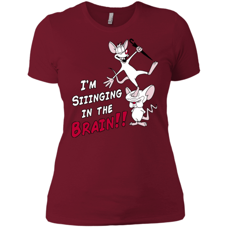 T-Shirts Scarlet / X-Small Singing In The Brain Women's Premium T-Shirt