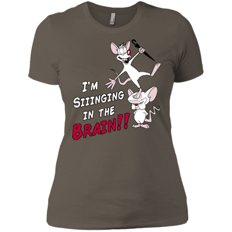 T-Shirts Warm Grey / X-Small Singing In The Brain Women's Premium T-Shirt