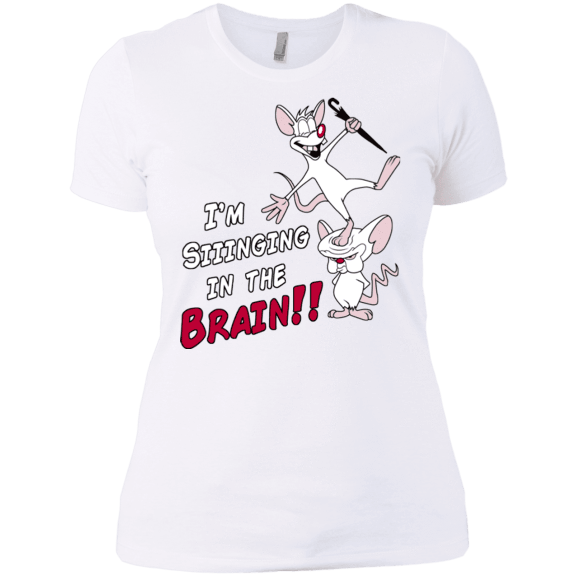 T-Shirts White / X-Small Singing In The Brain Women's Premium T-Shirt