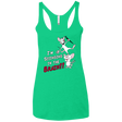T-Shirts Envy / X-Small Singing In The Brain Women's Triblend Racerback Tank