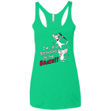 T-Shirts Envy / X-Small Singing In The Brain Women's Triblend Racerback Tank