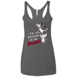 T-Shirts Premium Heather / X-Small Singing In The Brain Women's Triblend Racerback Tank