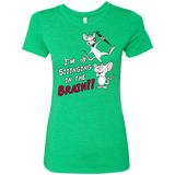 T-Shirts Envy / S Singing In The Brain Women's Triblend T-Shirt