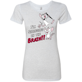 T-Shirts Heather White / S Singing In The Brain Women's Triblend T-Shirt