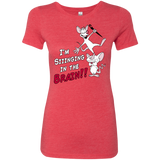 T-Shirts Vintage Red / S Singing In The Brain Women's Triblend T-Shirt