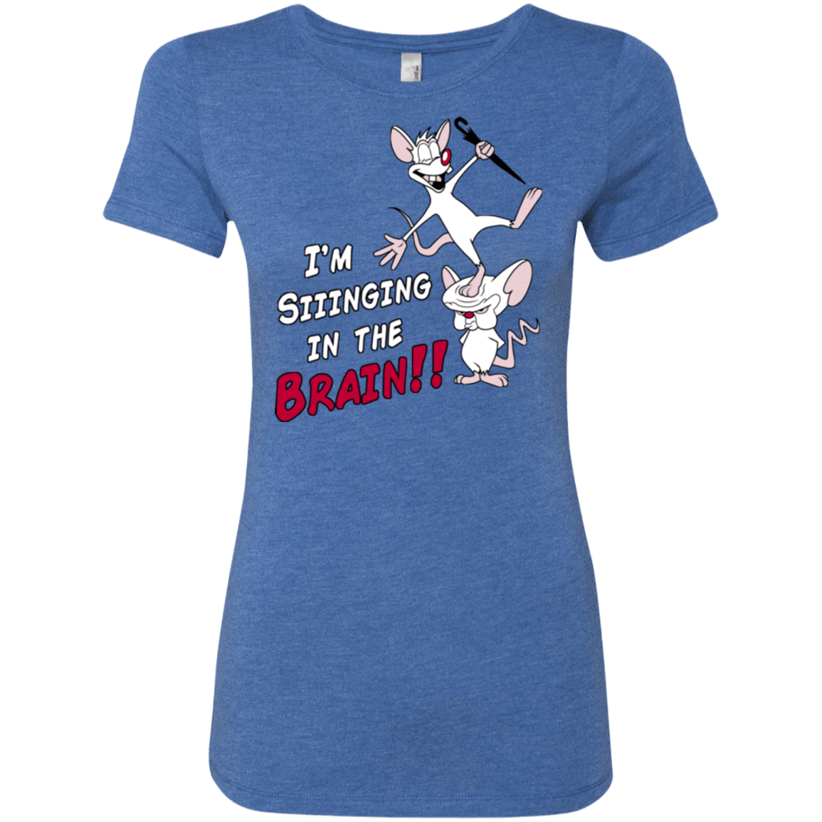 T-Shirts Vintage Royal / S Singing In The Brain Women's Triblend T-Shirt