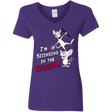 T-Shirts Purple / S Singing In The Brain Women's V-Neck T-Shirt