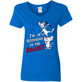 T-Shirts Royal / S Singing In The Brain Women's V-Neck T-Shirt