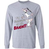 T-Shirts Sport Grey / YS Singing In The Brain Youth Long Sleeve T-Shirt