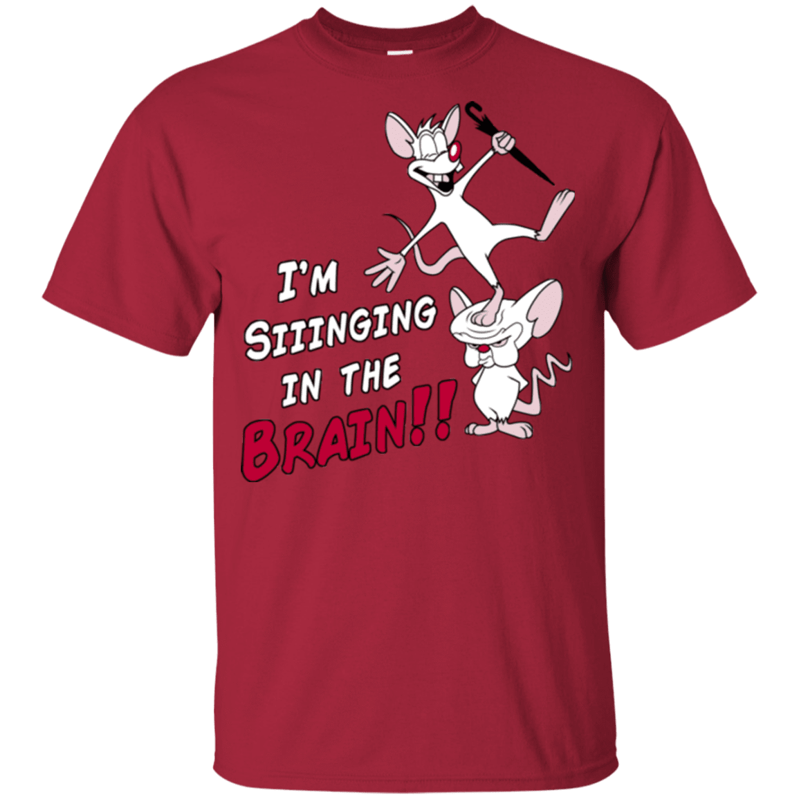 T-Shirts Cardinal / YXS Singing In The Brain Youth T-Shirt