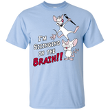 T-Shirts Light Blue / YXS Singing In The Brain Youth T-Shirt