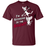 T-Shirts Maroon / YXS Singing In The Brain Youth T-Shirt