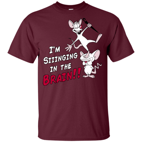 T-Shirts Maroon / YXS Singing In The Brain Youth T-Shirt