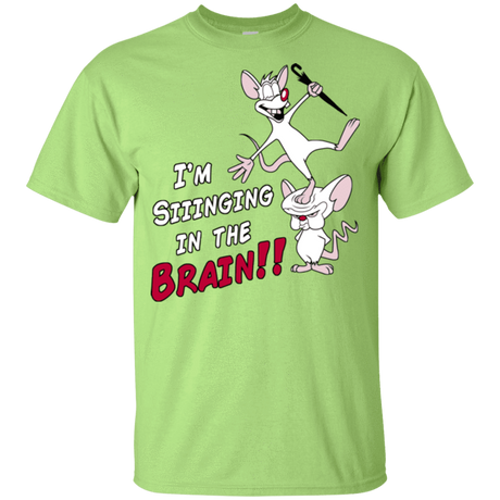 T-Shirts Mint Green / YXS Singing In The Brain Youth T-Shirt